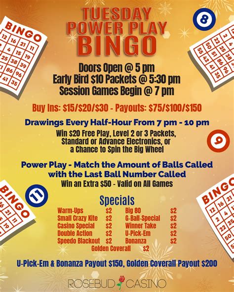mohegan bingo schedule|north star casino bingo schedule.